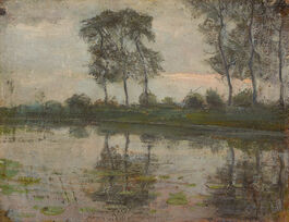 Piet Mondrian: The Gein: Trees Along the Water